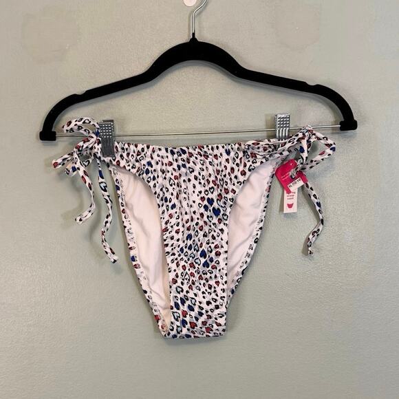 Xhilaration 2pc Bikini Set Girls 12-14 XL White Multicolor Padded Chic Beach NWT - Picture 8 of 16